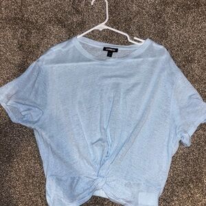 Express Light Blue Women's Top